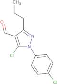 5-Chloro-1-(4-chlorophenyl)-3-propyl-1H-pyrazole-4-carbaldehyde