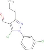 5-Chloro-1-(3-chlorophenyl)-3-propyl-1H-pyrazole-4-carbaldehyde