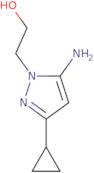 2-(5-Amino-3-cyclopropyl-1H-pyrazol-1-yl)ethan-1-ol