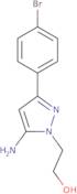 2-[5-Amino-3-(4-bromophenyl)-1H-pyrazol-1-yl]ethan-1-ol