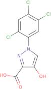 4-Hydroxy-1-(2,4,5-trichlorophenyl)-1H-pyrazole-3-carboxylic acid