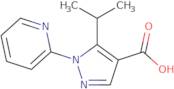 5-(Propan-2-yl)-1-(pyridin-2-yl)-1H-pyrazole-4-carboxylic acid