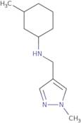 3-Methyl-N-[(1-methylpyrazol-4-yl)methyl]cyclohexan-1-amine