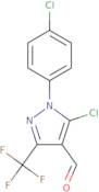 5-chloro-1-(4-chlorophenyl)-3-(trifluoromethyl)-1H-pyrazole-4-carbaldehyde