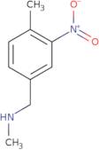 Methyl[(4-methyl-3-nitrophenyl)methyl]amine