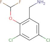 [3,5-Dichloro-2-(difluoromethoxy)phenyl]methanamine