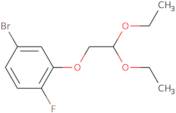 4-Bromo-2-(2,2-diethoxyethoxy)-1-fluorobenzene