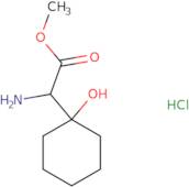 Methyl 2-amino-2-(1-hydroxycyclohexyl)acetate hydrochloride