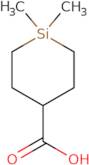 1,1-Dimethylsilinane-4-carboxylic acid