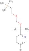 5-bromo-2-(2-{[2-(trimethylsilyl)ethoxy]methoxypropan-2-yl)pyridine