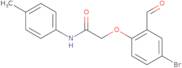 2-(4-Bromo-2-formylphenoxy)-N-(4-methylphenyl)acetamide