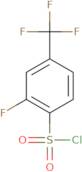 2-Fluoro-4-(trifluoromethyl)benzene-1-sulfonyl chloride