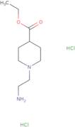 Ethyl 1-(2-aminoethyl)piperidine-4-carboxylate dihydrochloride