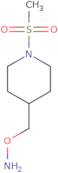 o-[(1-Methanesulfonylpiperidin-4-yl)methyl]hydroxylamine