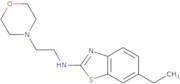 6-Ethyl-N-(2-morpholin-4-ylethyl)-1,3-benzothiazol-2-amine