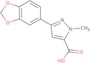 3-(1,3-Dioxaindan-5-yl)-1-methyl-1(H)-pyrazole-5-carboxylic acid