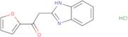 2-(1H-1,3-Benzodiazol-2-yl)-1-(furan-2-yl)ethan-1-one hydrochloride