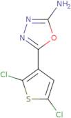 5-(2,5-Dichloro-3-thienyl)-1,3,4-oxadiazol-2-amine
