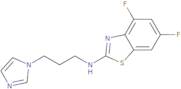 4,6-Difluoro-N-[3-(1H-imidazol-1-yl)propyl]-1,3-benzothiazol-2-amine