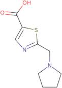 2-(Pyrrolidin-1-ylmethyl)-1,3-thiazole-5-carboxylic acid