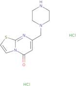 7-(Piperazin-1-ylmethyl)-5H-[1,3]thiazolo[3,2-a]pyrimidin-5-one dihydrochloride