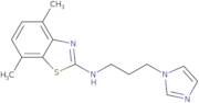 N-[3-(1H-Imidazol-1-yl)propyl]-4,7-dimethyl-1,3-benzothiazol-2-amine