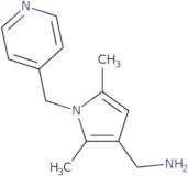 ([2,5-Dimethyl-1-(pyridin-4-ylmethyl)-1H-pyrrol-3-yl]methyl)amine