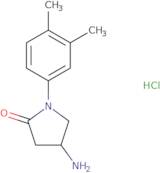 4-Amino-1-(3,4-dimethylphenyl)pyrrolidin-2-one hydrochloride