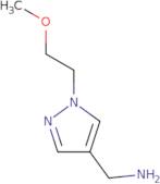 [1-(2-Methoxyethyl)-1H-pyrazol-4-yl]methanamine