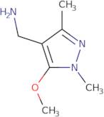(5-Methoxy-1,3-dimethyl-1H-pyrazol-4-yl)methanamine