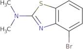4-Bromo-N,N-dimethyl-1,3-benzothiazol-2-amine