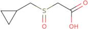 [(Cyclopropylmethyl)sulfinyl]acetic acid