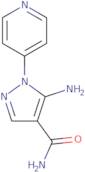 5-Amino-1-(pyridin-4-yl)-1H-pyrazole-4-carboxamide