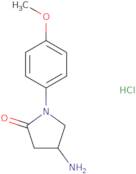 4-Amino-1-(4-methoxyphenyl)pyrrolidin-2-one hydrochloride