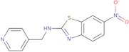 6-Nitro-N-(pyridin-4-ylmethyl)-1,3-benzothiazol-2-amine