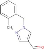 1-[(2-Methylphenyl)methyl]-1H-pyrazole-4-carbaldehyde