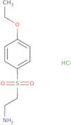 (2-[(4-Ethoxyphenyl)sulfonyl]ethyl)amine hydrochloride