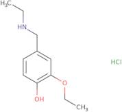 2-Ethoxy-4-[(ethylamino)methyl]phenol hydrochloride