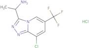 1-[8-Chloro-6-(trifluoromethyl)-[1,2,4]triazolo[4,3-a]pyridin-3-yl]ethan-1-amine hydrochloride