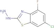 6-Chloro-4-fluoro-2-hydrazino-1,3-benzothiazole