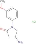 4-Amino-1-(3-methoxyphenyl)-2-pyrrolidinone hydrochloride