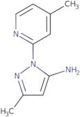 3-Methyl-1-(4-methylpyridin-2-yl)-1H-pyrazol-5-amine