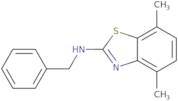 N-Benzyl-4,7-dimethyl-1,3-benzothiazol-2-amine