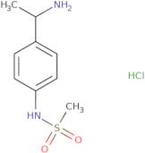 N-[4-(1-Aminoethyl)phenyl]methanesulfonamide hydrochloride