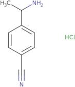 4-(1-Aminoethyl)benzonitrile hydrochloride