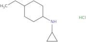 N-Cyclopropyl-4-ethylcyclohexan-1-amine hydrochloride