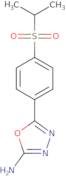 5-[4-(Isopropylsulfonyl)phenyl]-1,3,4-oxadiazol-2-amine