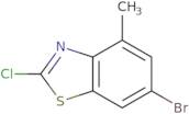 6-Bromo-2-chloro-4-methyl-1,3-benzothiazole
