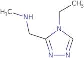 1-(4-Ethyl-4H-1,2,4-triazol-3-yl)-N-methylmethanamine