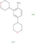 2,4-Dimorpholin-4-ylaniline dihydrochloride